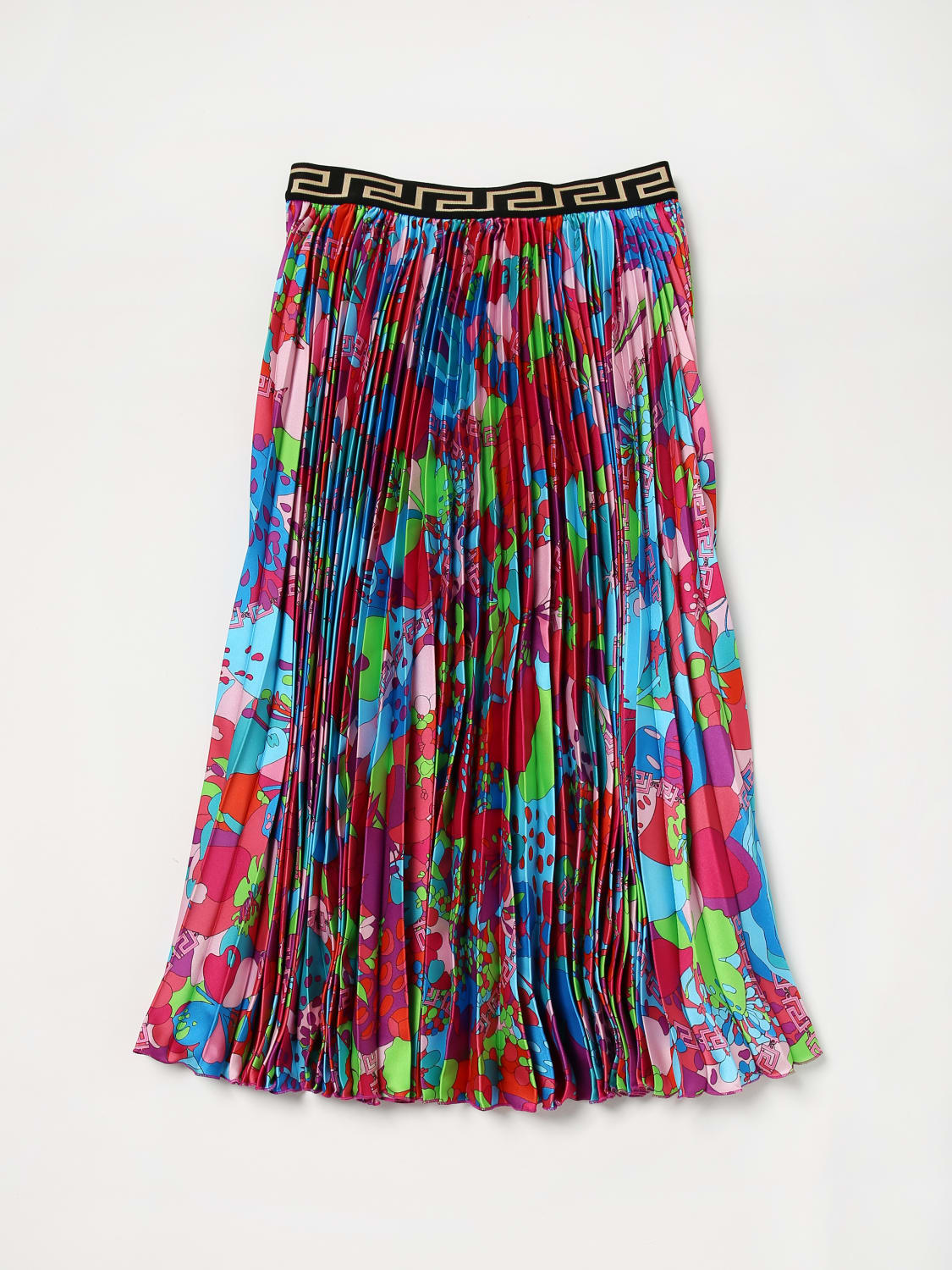 VERSACE SKIRT: Skirt kids Versace Young, Gnawed Blue - Img 1