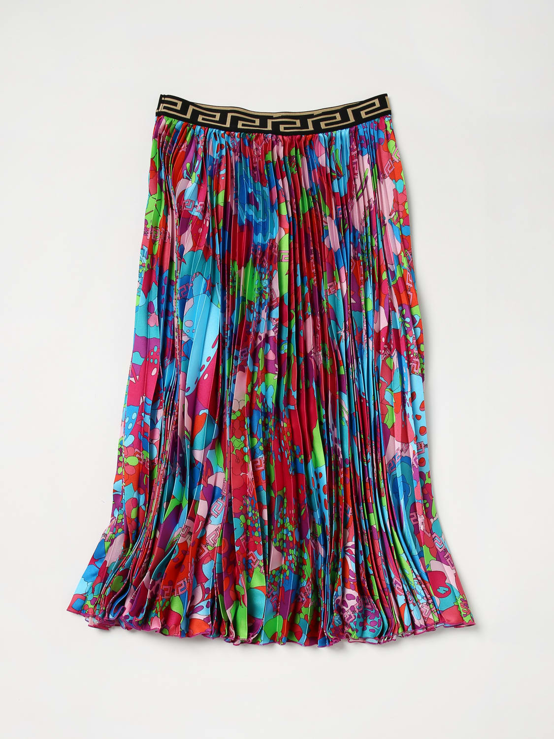 VERSACE SKIRT: Skirt kids Versace Young, Gnawed Blue - Img 2