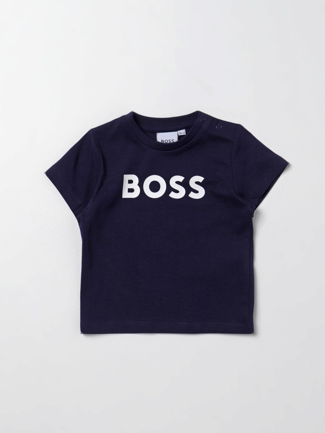 BOSS T-SHIRT: T-shirt kids Boss Kidswear, Blue - Img 1