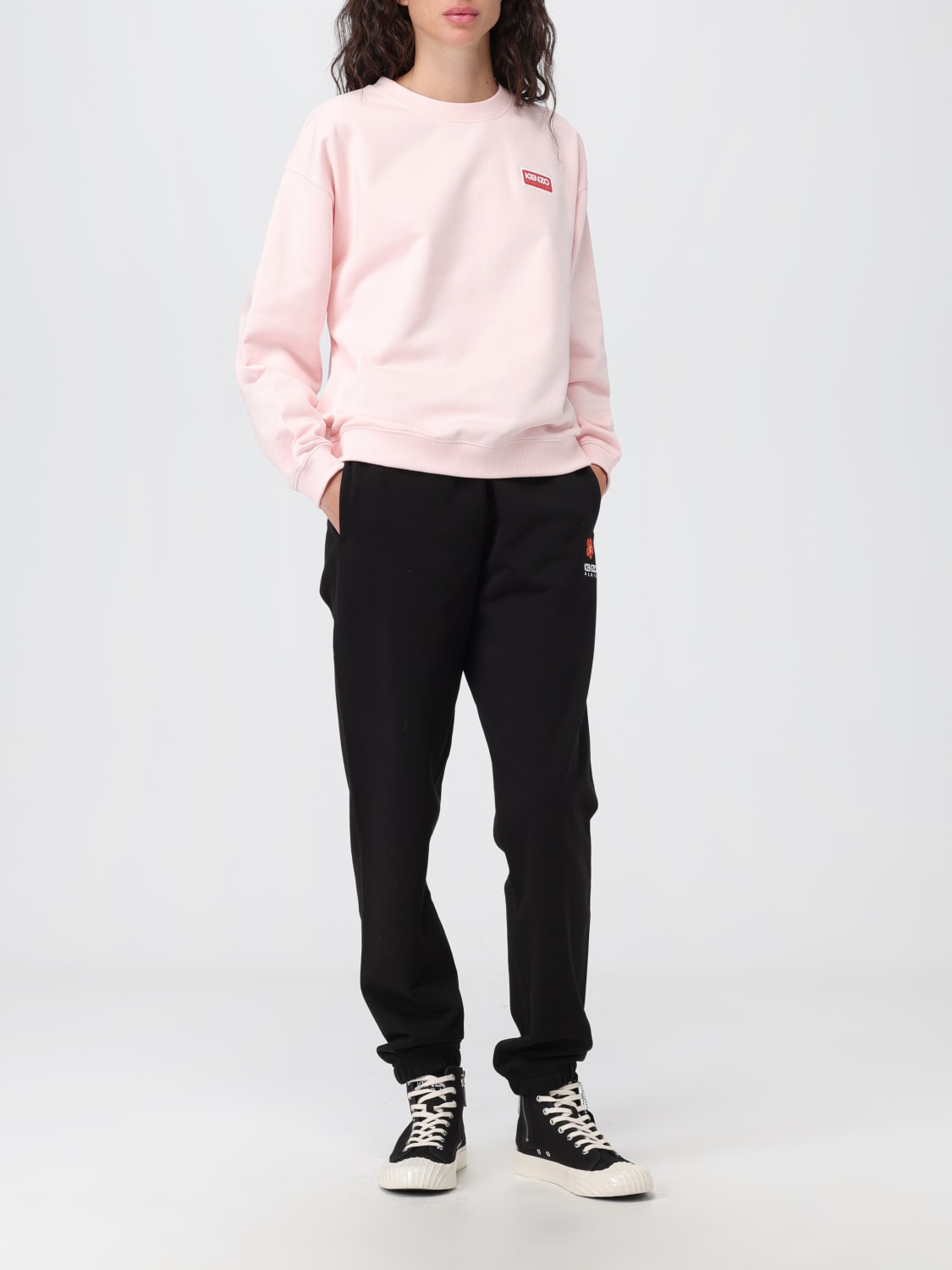 KENZO SWEATSHIRT: Kenzo cotton sweatshirt, Pink - Img 2