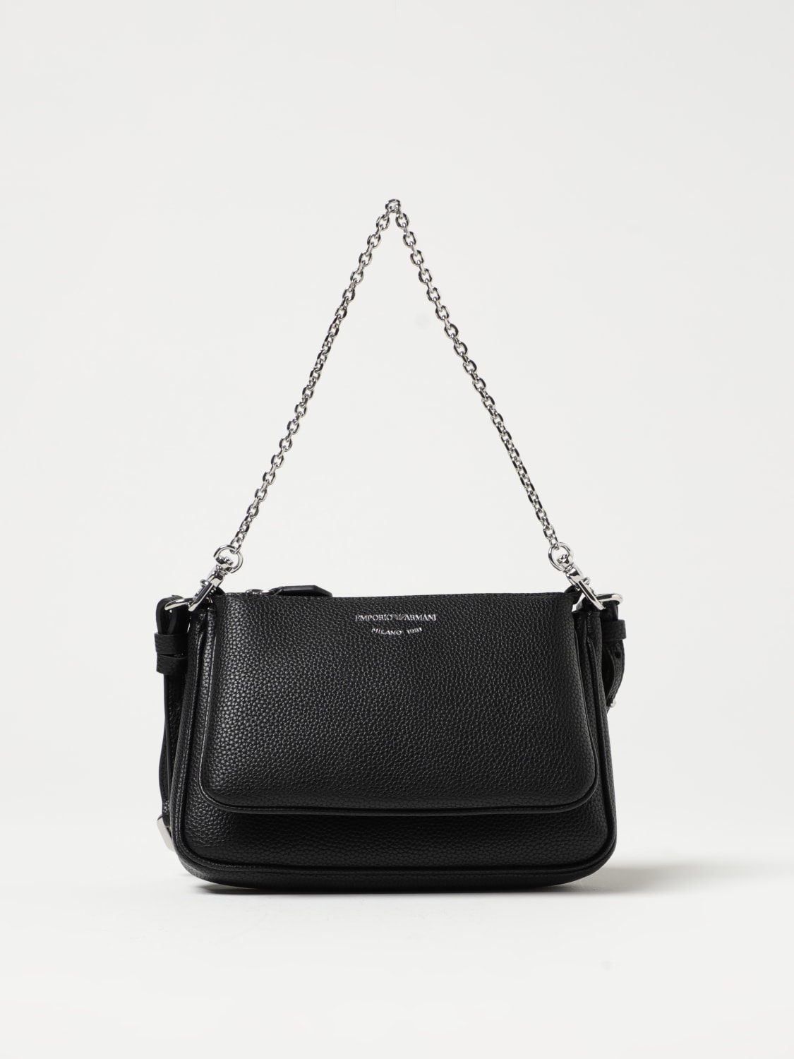 EMPORIO ARMANI：クラッチバッグ レディース - ブラック | GIGLIO.COM ...