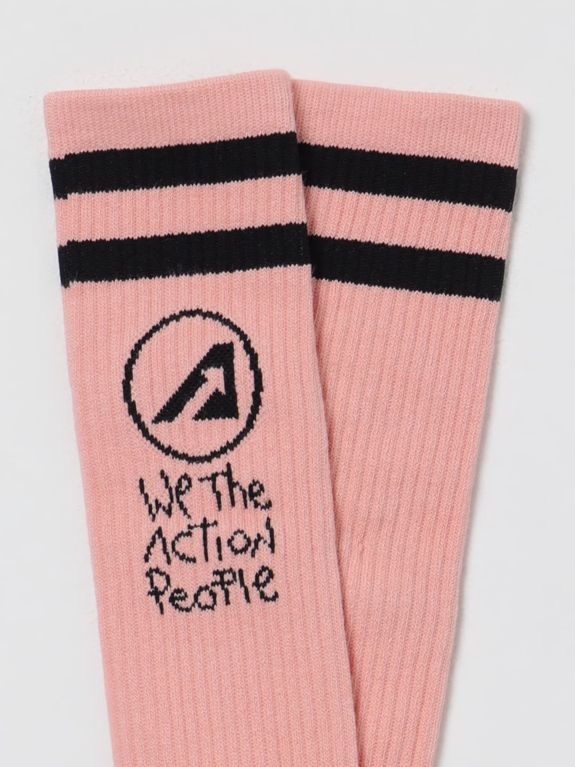 AUTRY SOCKS: Autry socks in stretch cotton, Pink - Img 2