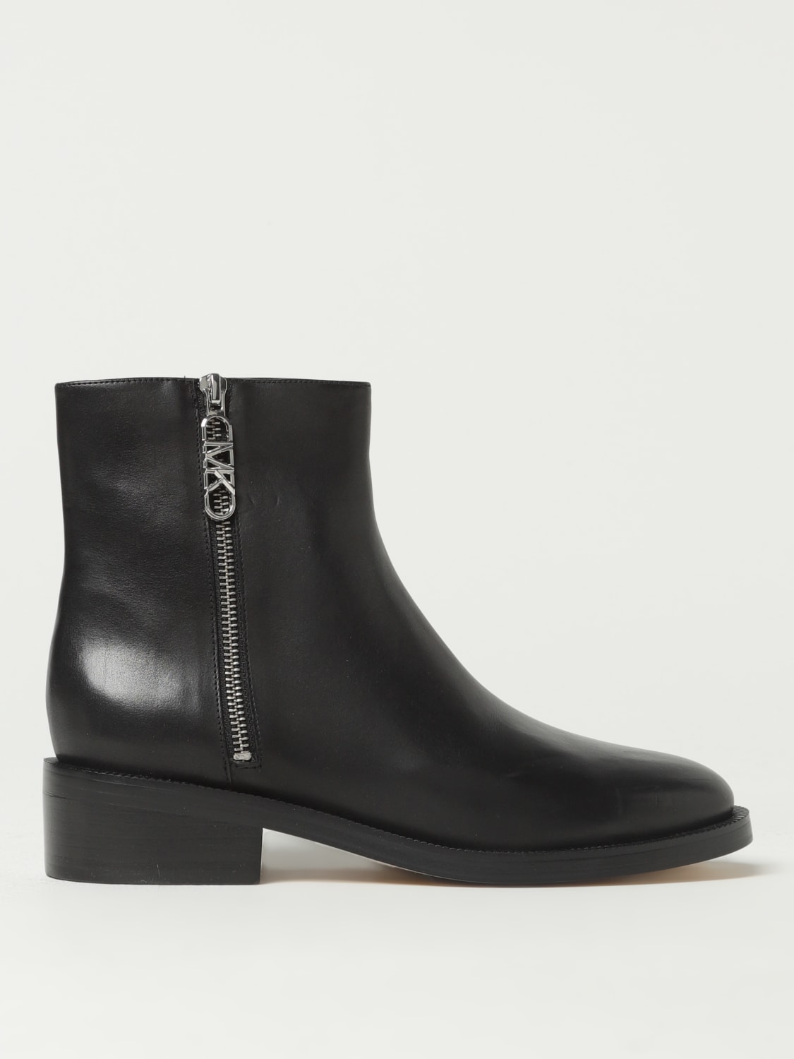 Giglio Stivaletto Regan Micheal Michael Kors in pelle con cursore MK