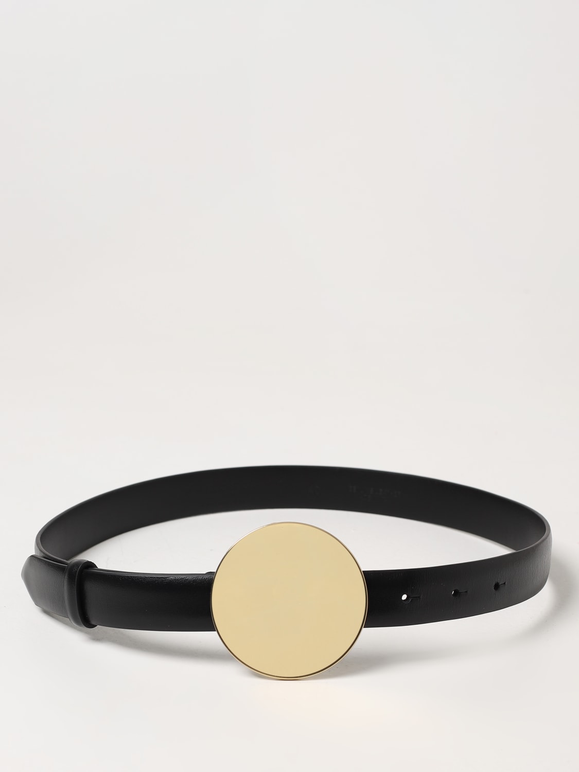 PHILOSOPHY DI LORENZO SERAFINI BELT: Philosophy Di Lorenzo Serafini leather belt, Black - Img 1
