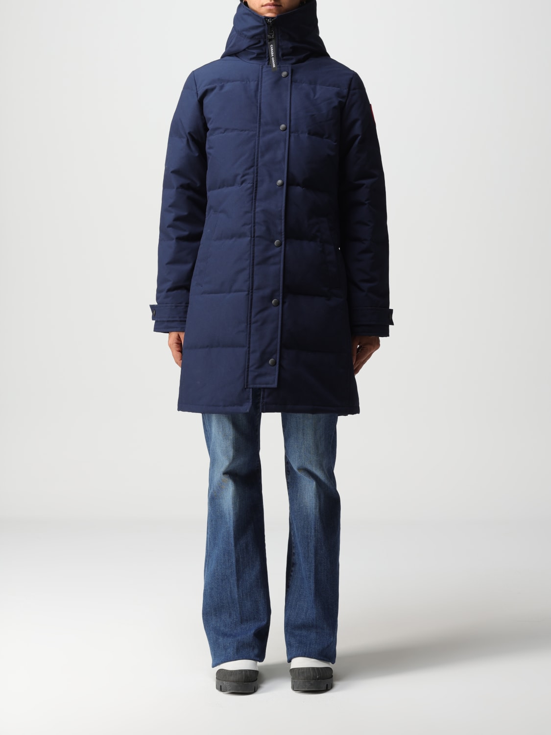 Manteau canada goose femme bleu best sale