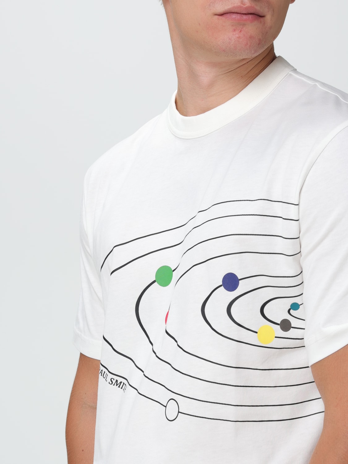 PS PAUL SMITH T-SHIRT: T-shirt men Ps Paul Smith, White - Img 3