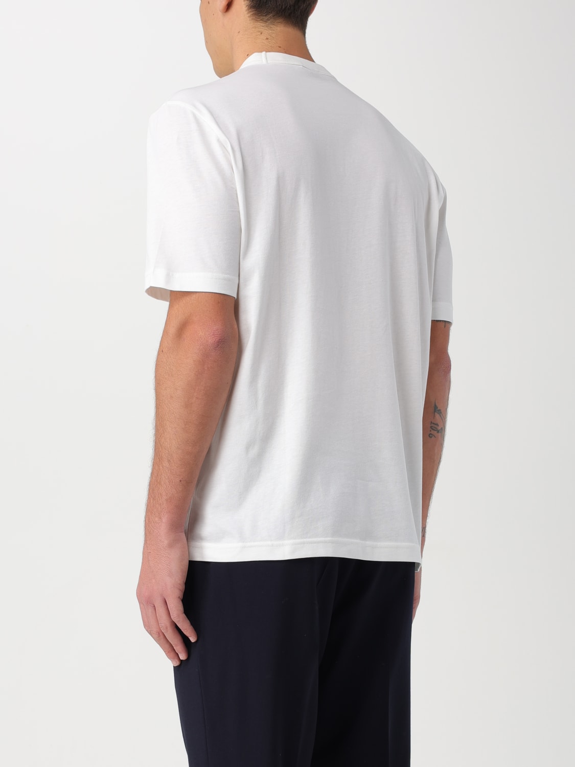 PS PAUL SMITH Tシャツ: Tシャツ メンズ Ps Paul Smith, ホワイト 1 - Img 3