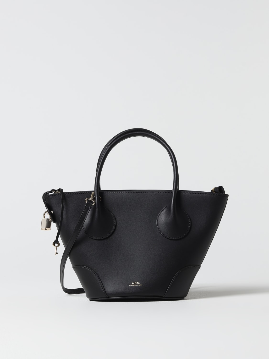 A.P.C. Outlet: Shoulder bag woman - Black 1 | A.P.C. mini bag PXAWVF61863  online at GIGLIO.COM