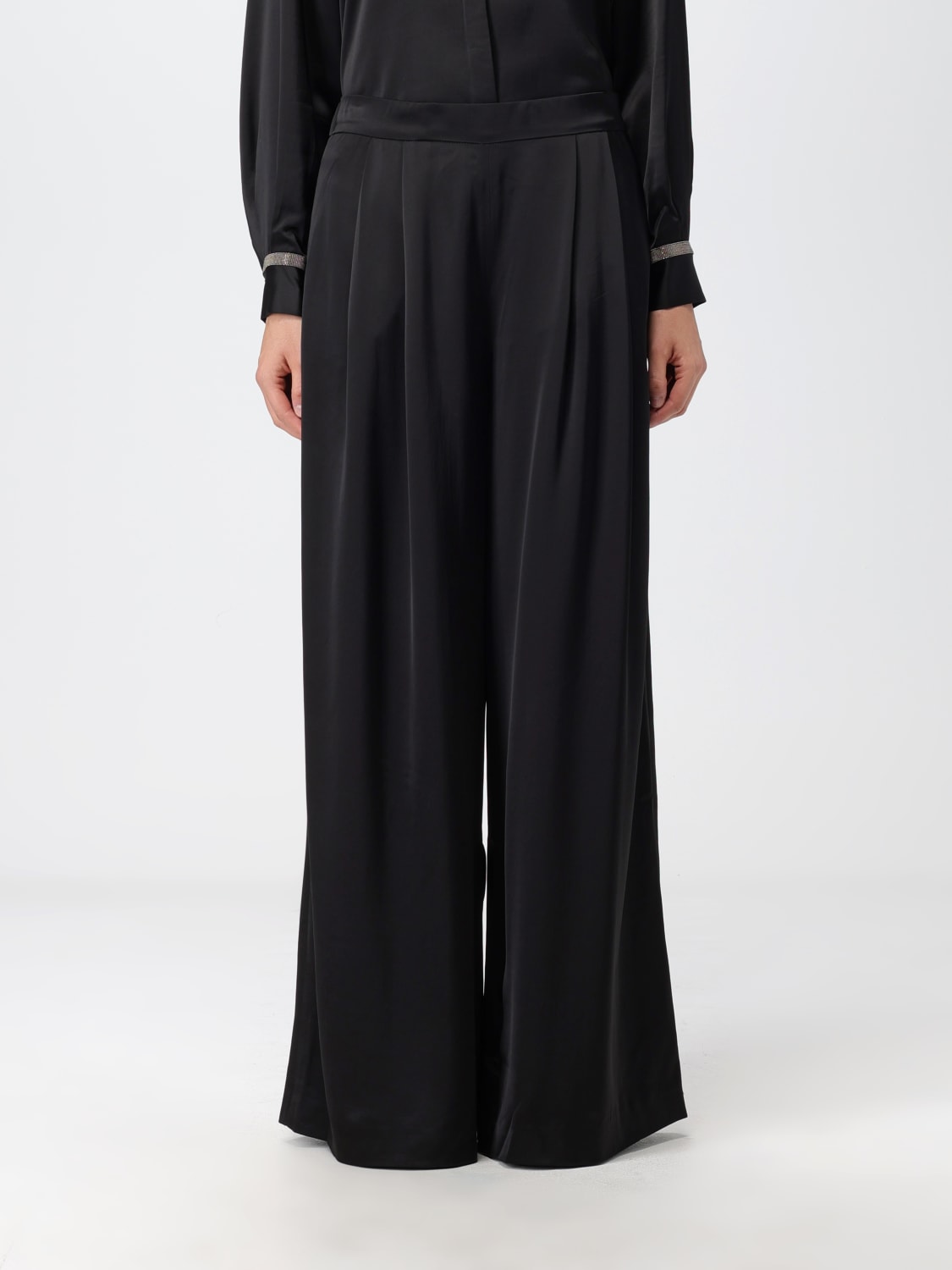 パンツ FABIANA FILIPPI Woman Pants Black PAD214F322D746 825 Women's Fabiana Filippi Pants & Leggings | Nordstrom