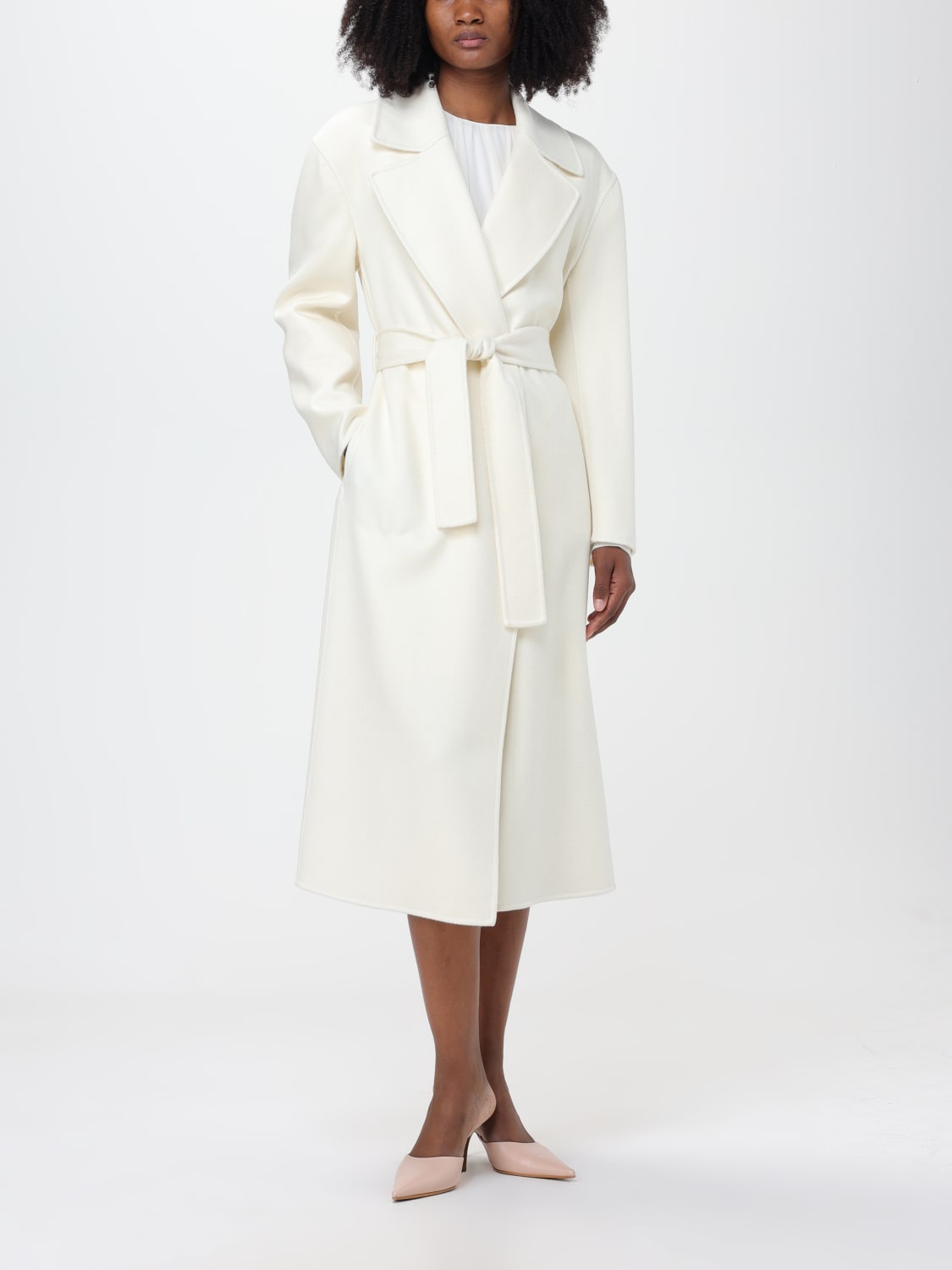 FABIANA FILIPPI COAT: Coat woman Fabiana Filippi, White - Img 2