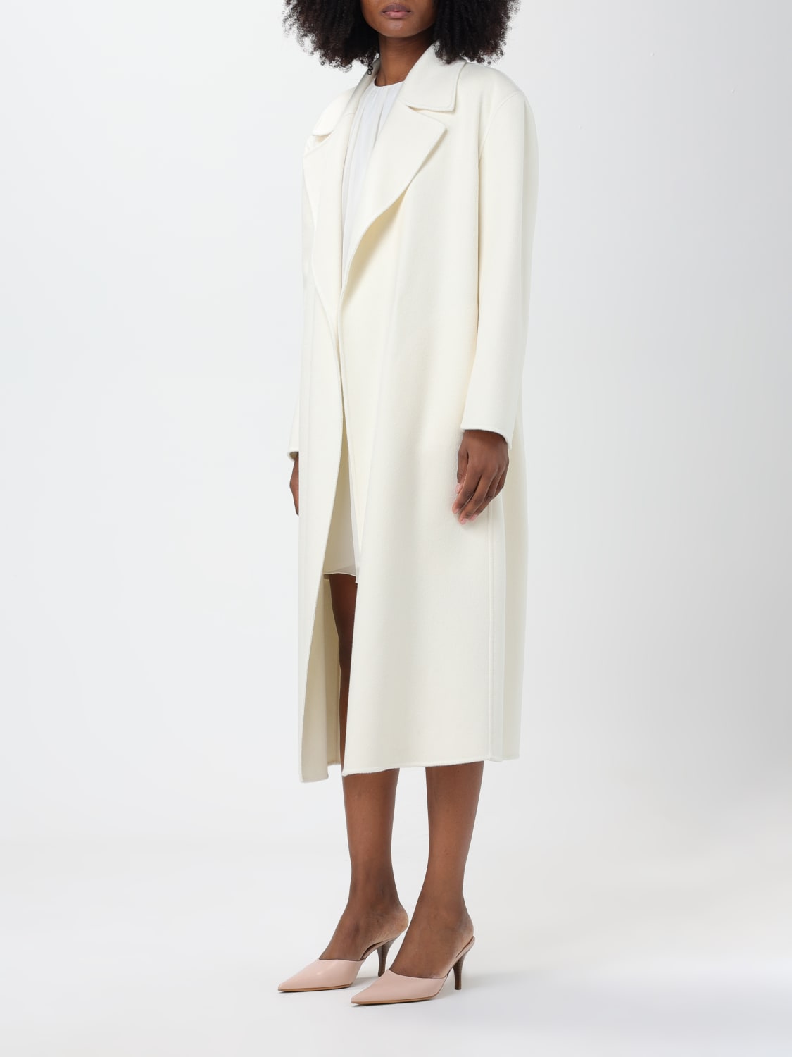 FABIANA FILIPPI COAT: Coat woman Fabiana Filippi, White - Img 4