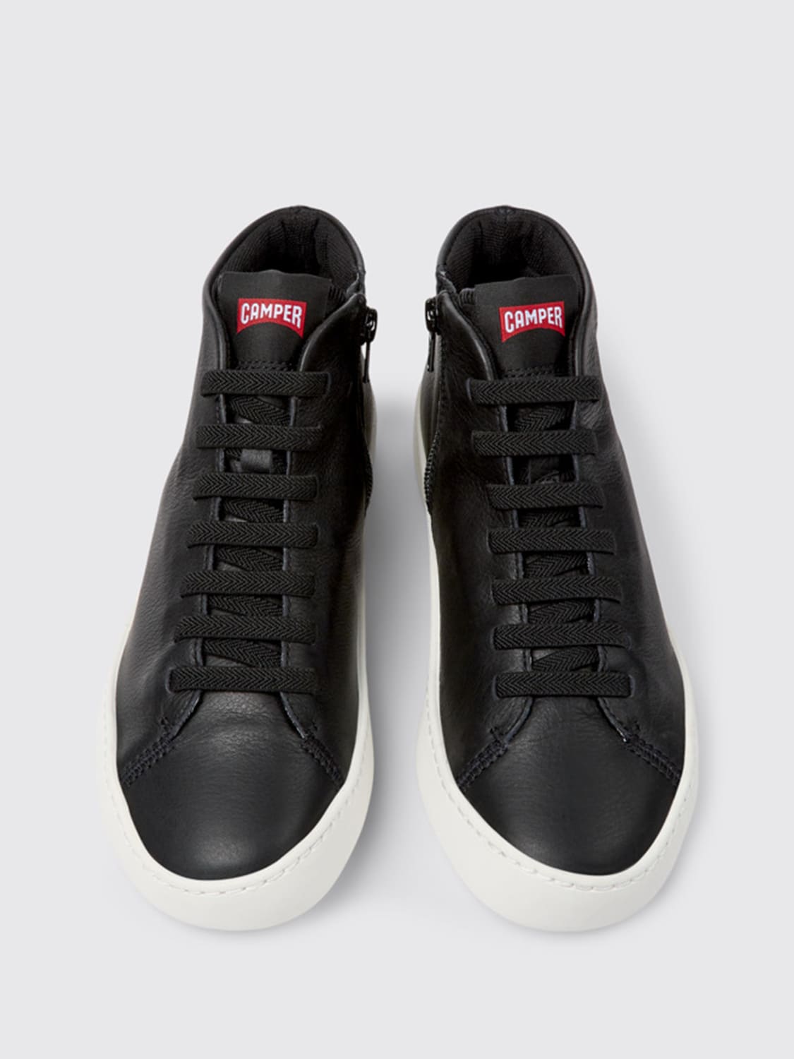 スニーカー CAMPER Woman Sneakers Black K400422-020 PEU TOURING 0 Camper Outlet: Peu Touring sneakers in leather - Black