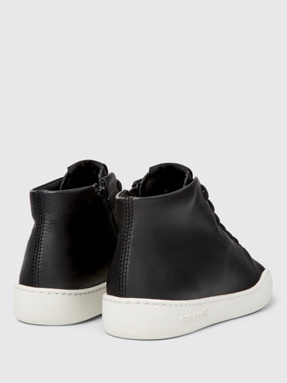 Camper Outlet: Peu Touring sneakers in leather - Black