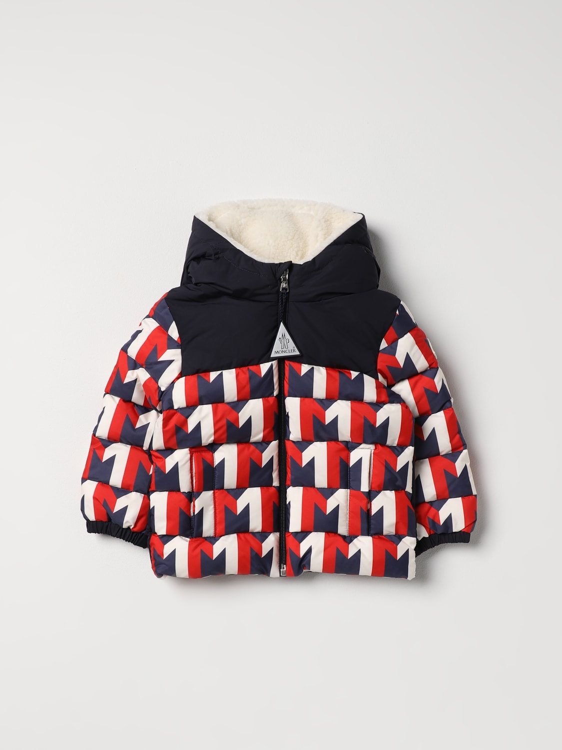 MONCLER JACKE: Mantel kinder Moncler, Rot - Img 1