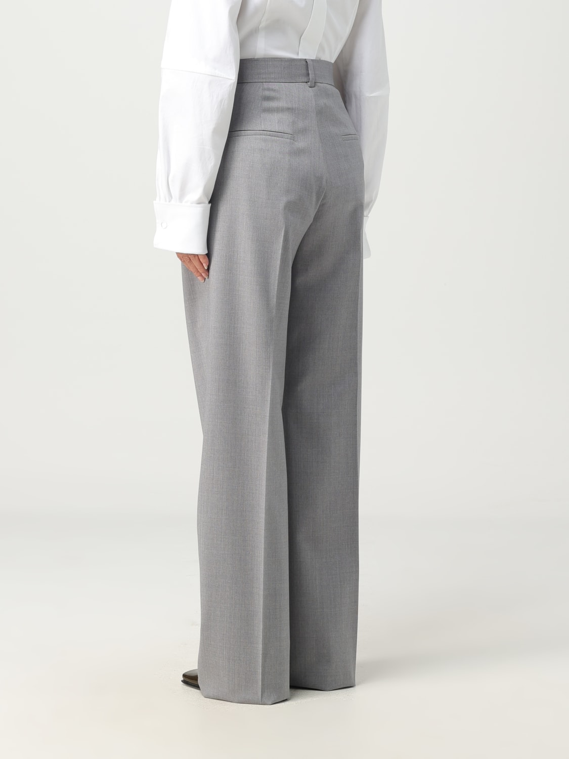 MAX MARA PANTS: Max Mara wool pants, Grey - Img 3