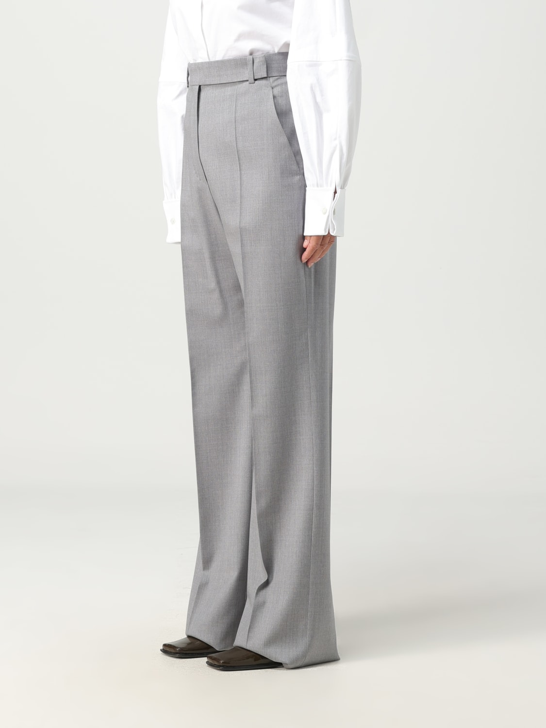 MAX MARA PANTS: Max Mara wool pants, Grey - Img 4