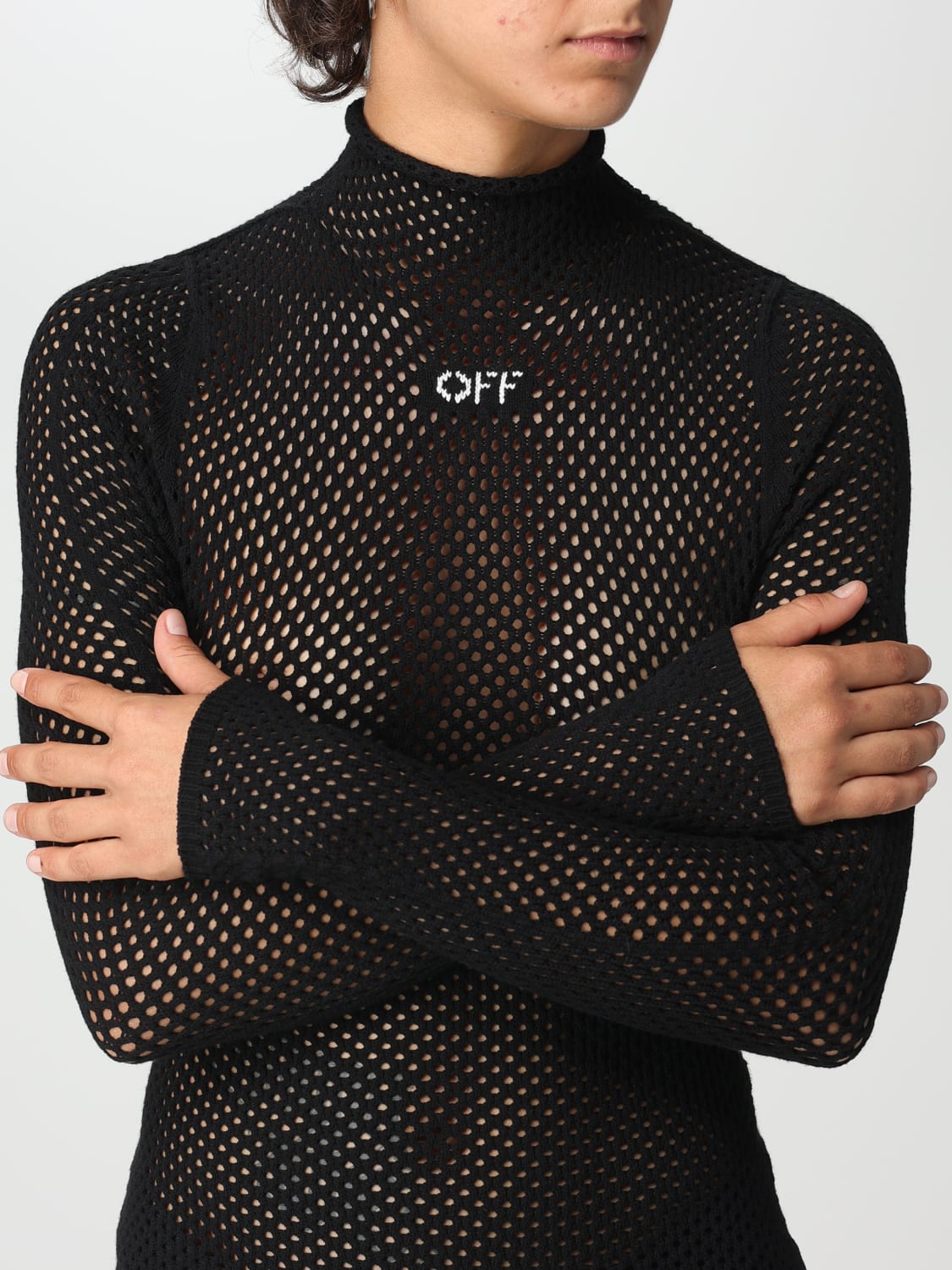 OFF-WHITE PULLOVER: Pullover damen Off-white, Schwarz - Img 5