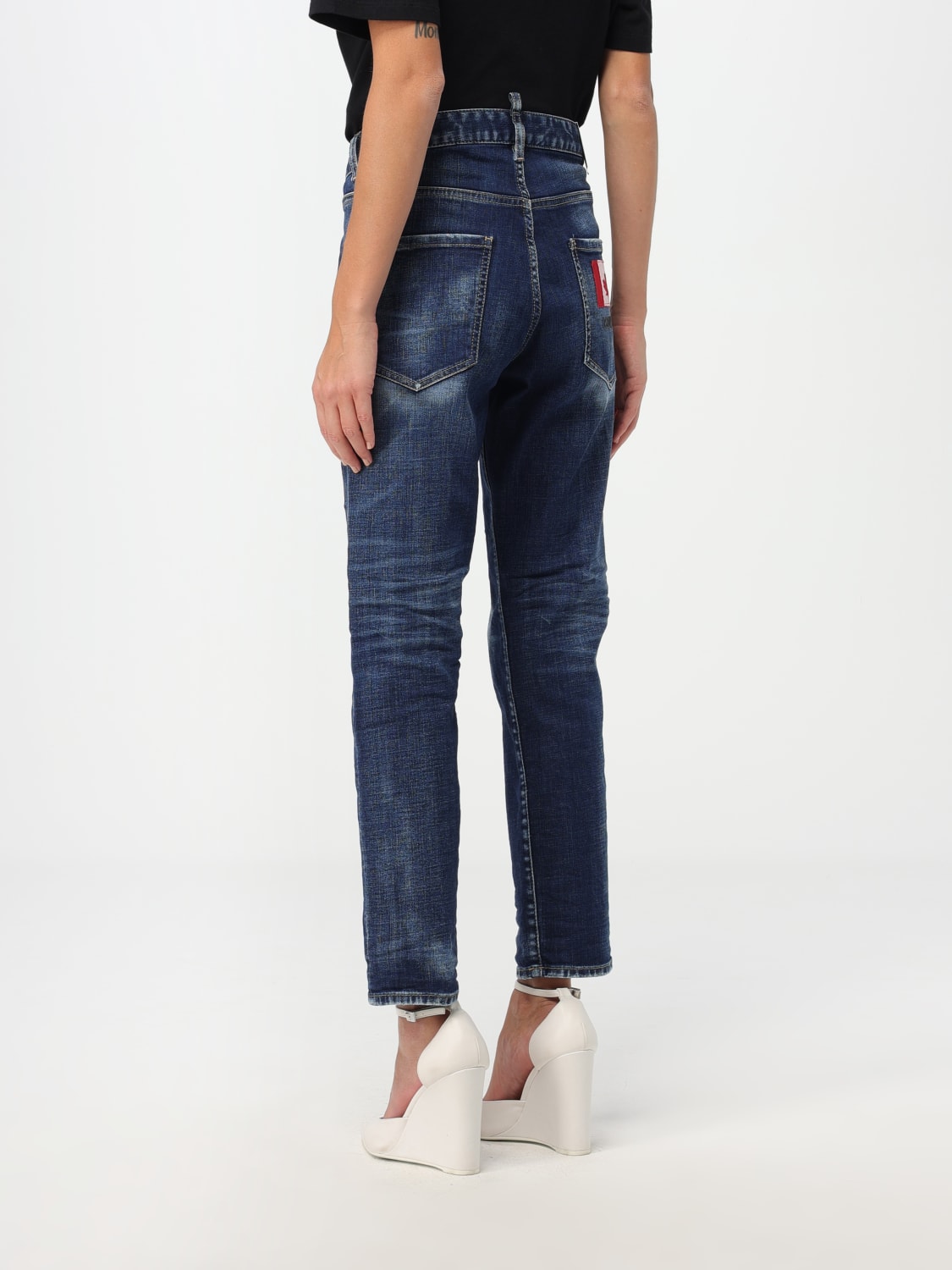 DSQUARED2 VAQUERO: Pantalón mujer Dsquared2, Denim - Img 2