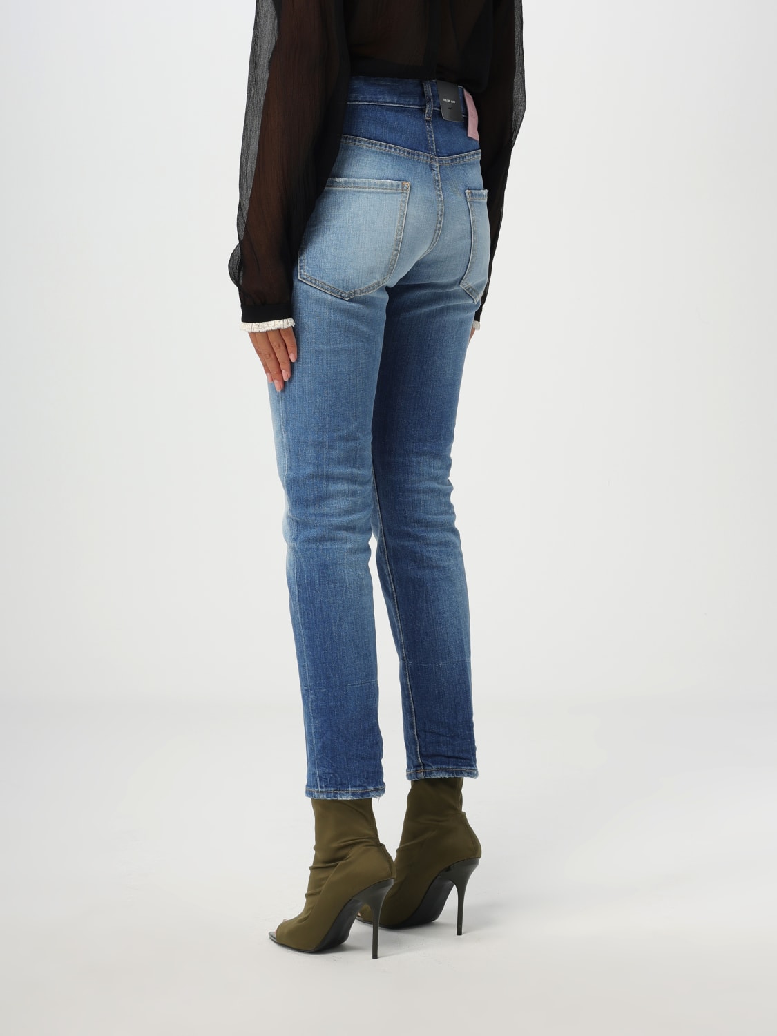 DSQUARED2 JEANS: Jeans Dsquared2 in denim, Denim - Img 2