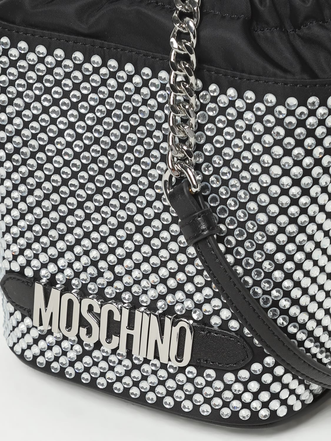 MOSCHINO COUTURE 迷你包: 手提包 女士 Moschino Couture, 银色 - Img 3