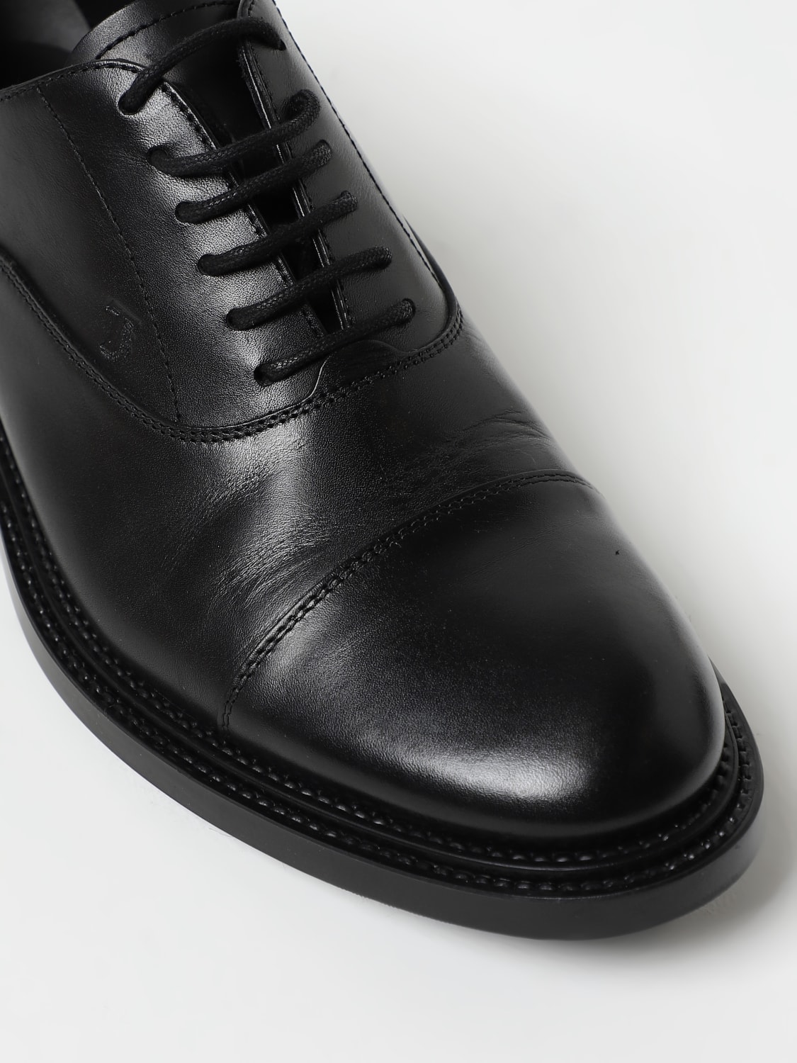 TOD'S 系带鞋: 鞋 男士 Tod's, 黑色 - Img 4