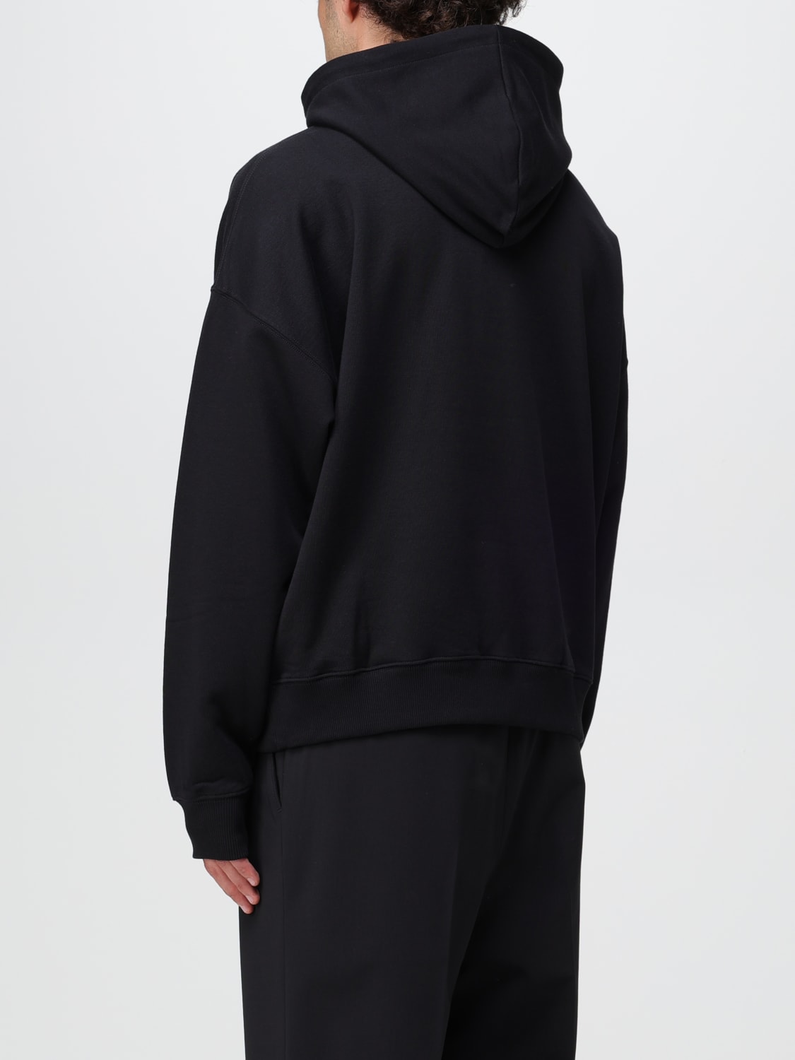 MSGM SWEATSHIRT: Sweatshirt homme MSGM, Noir - Img 3