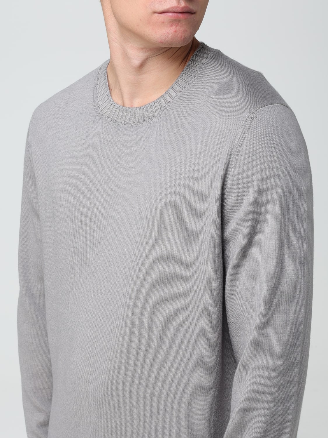 FAY SWEATER: Sweater men Fay, Brown - Img 3