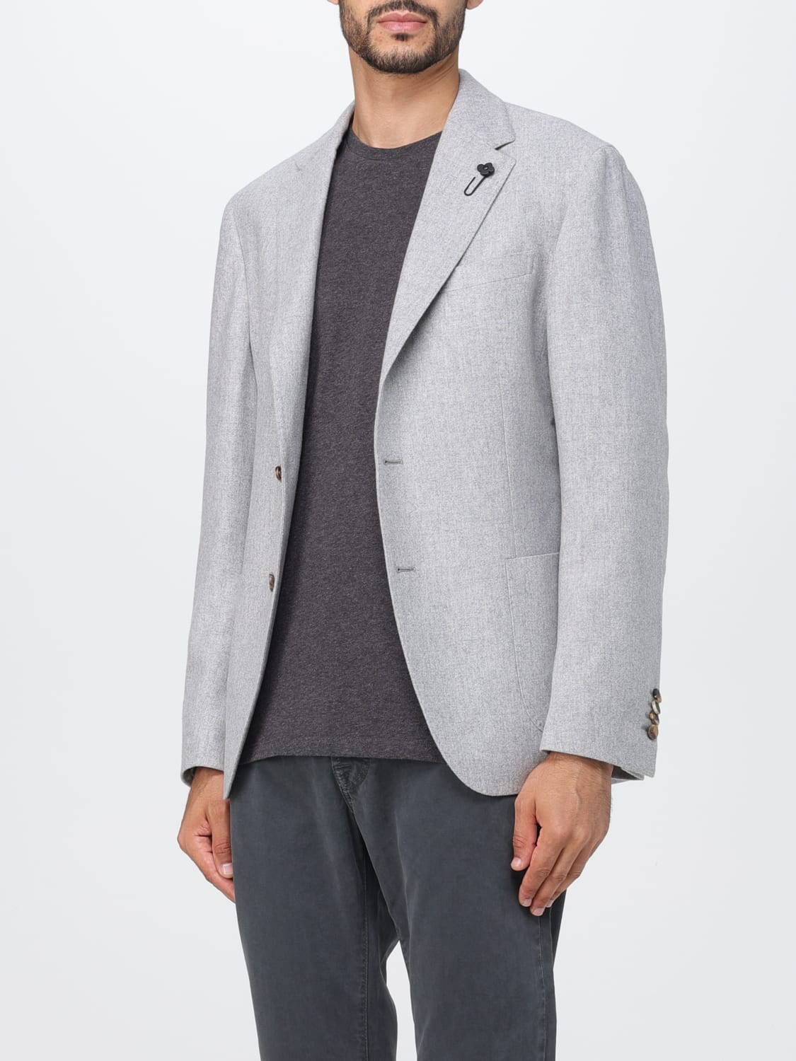 LARDINI JACKET: Jacket men Lardini, White - Img 3