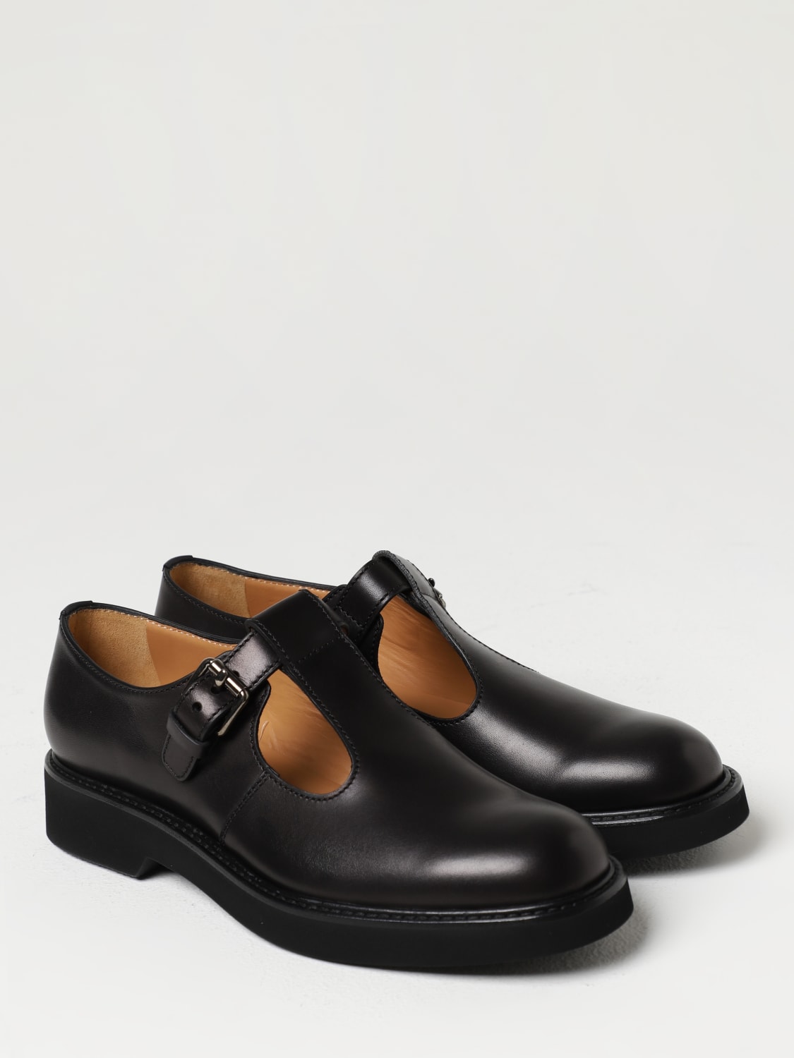 CHURCH'S LOAFER: Church's Mary Jane Hythe in leather, Black - Img 2