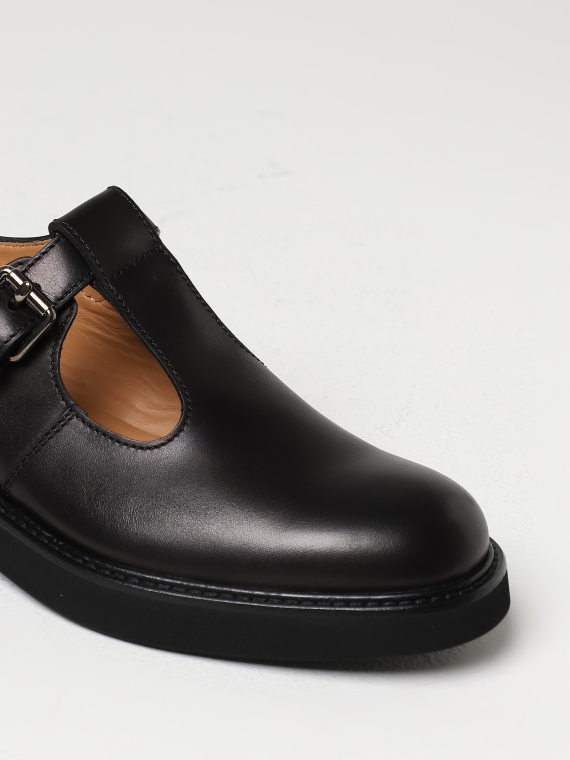 CHURCH'S LOAFER: Church's Mary Jane Hythe in leather, Black - Img 4