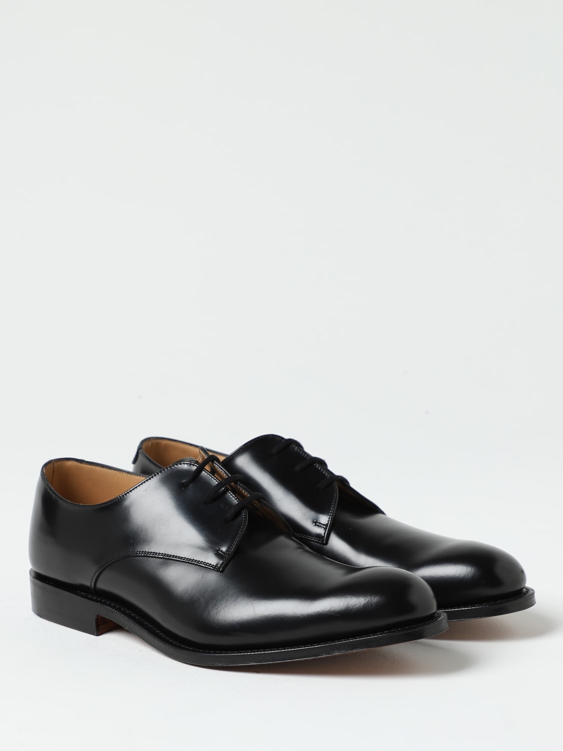 CHURCH'S BROGUE SHOES: Church's Oxford Oslo in shiny leather, Black - Img 2