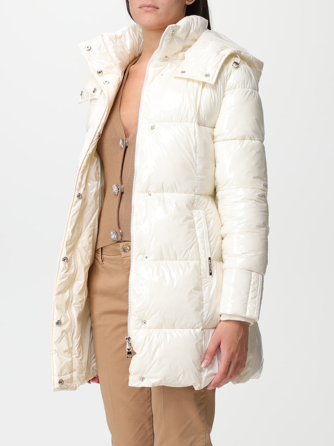 ジャケット LIU JO Woman Jacket Yellow Cream MF3067T3173 10701 Liu Jo Outlet: Jacket woman - Yellow Cream | Liu Jo jacket