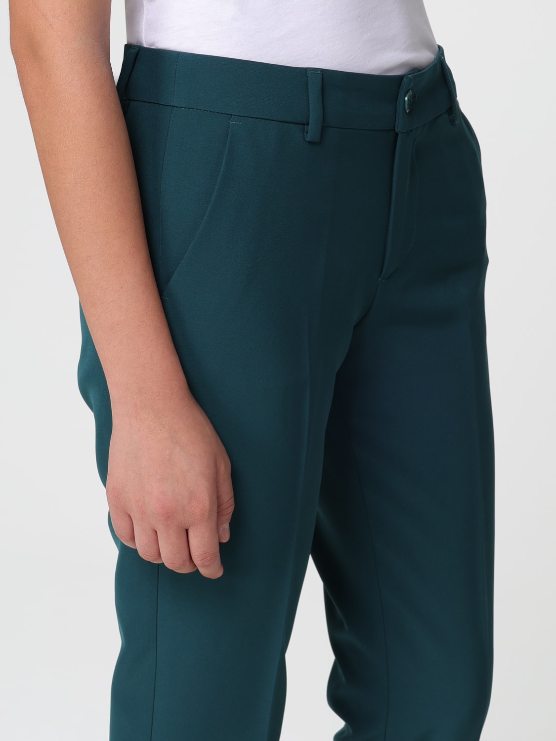 パンツ LIU JO Woman Pants Green VA5165T2920 90414 Liu Jo Outlet: Pants woman - Green | Liu Jo pants