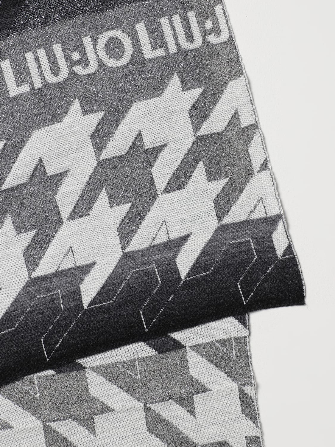 スカーフ LIU JO Woman Scarf Grey 2F3026M0300 00054 Liu Jo Outlet: Scarf woman - Grey | Liu Jo scarf 2F3026M0300