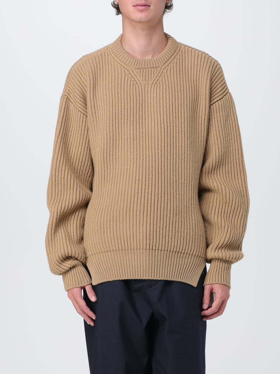 JIL SANDER SWEATER: Sweater men Jil Sander, Beige - Img 1