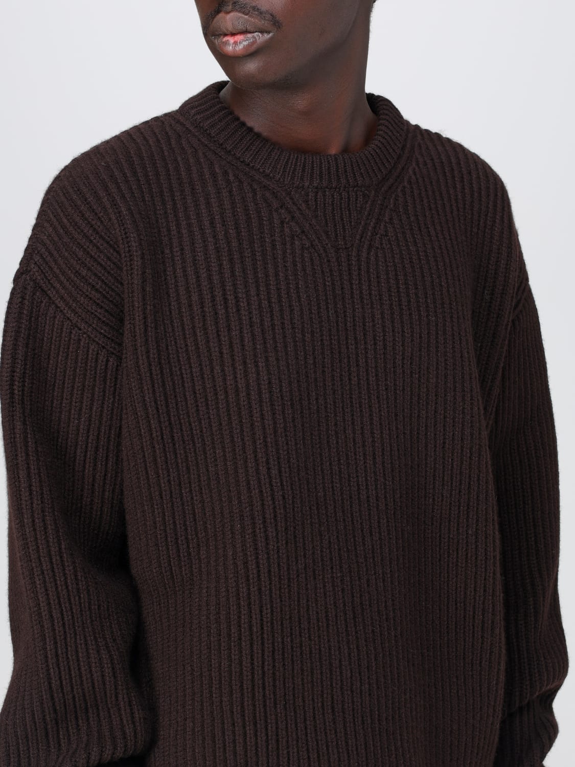 Jil Sander Outlet: Sweater men - Brown | Jil Sander sweater Jil Sander Outlet: Sweater men - Brown | Jil Sander sweater