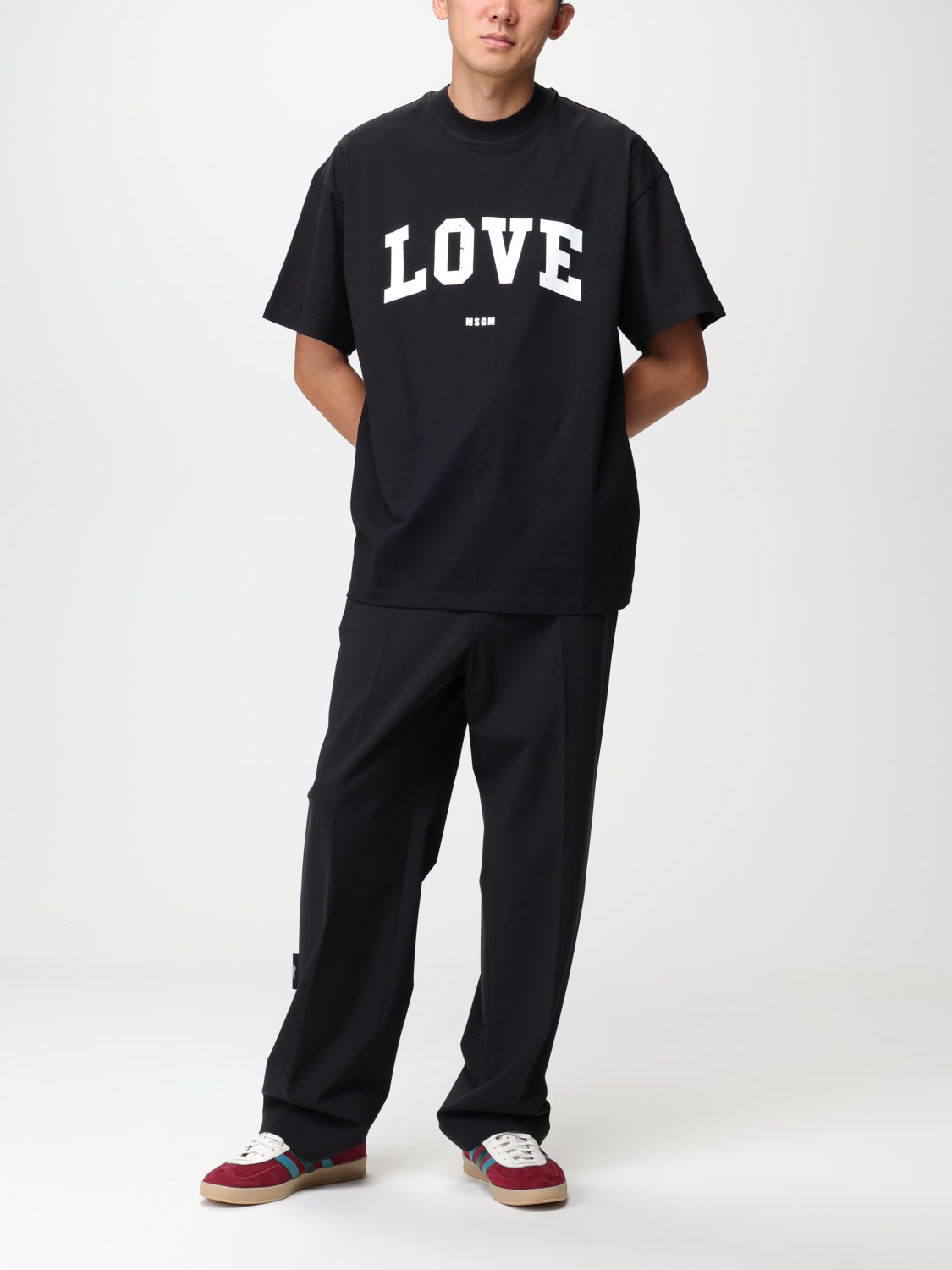 MSGM CAMISETA: Camiseta hombre MSGM, Negro - Img 2