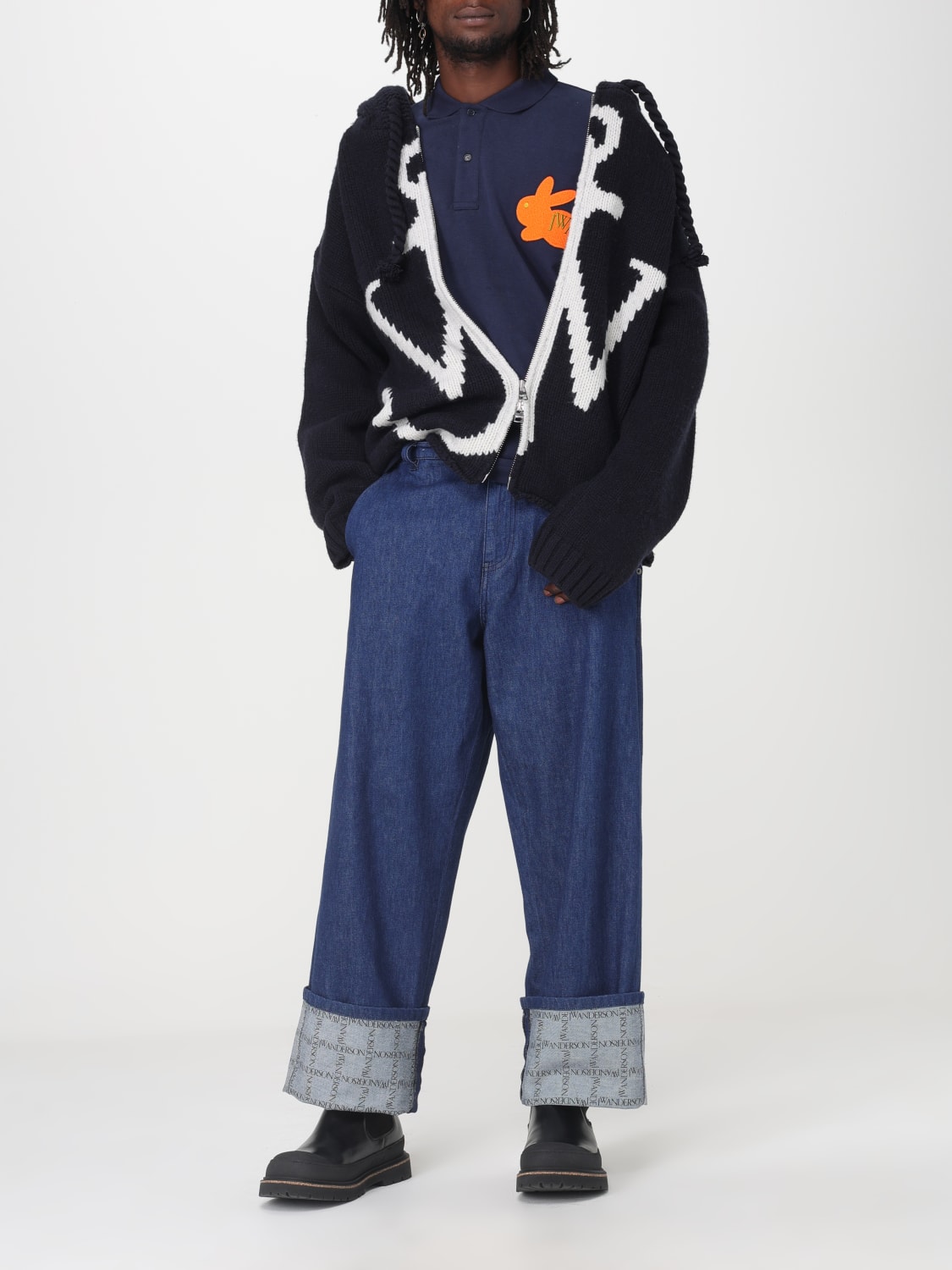 JW ANDERSON JEANS: Jeans men Jw Anderson, Blue - Img 2