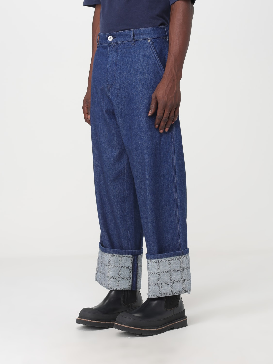 JW ANDERSON JEANS: Jeans homme Jw Anderson, Bleu - Img 4