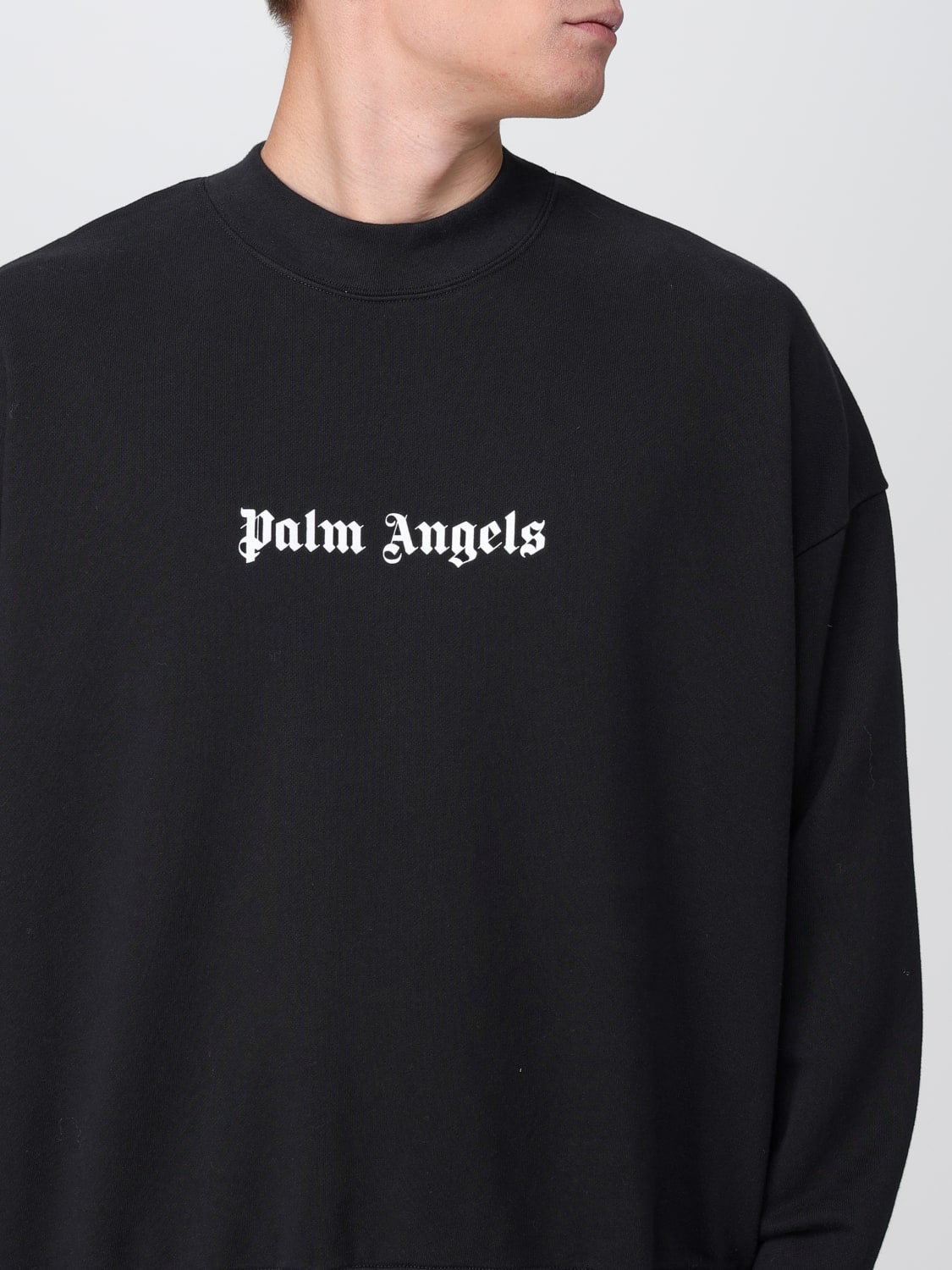 PALM ANGELS JERSEY: Jersey hombre Palm Angels, Negro - Img 5