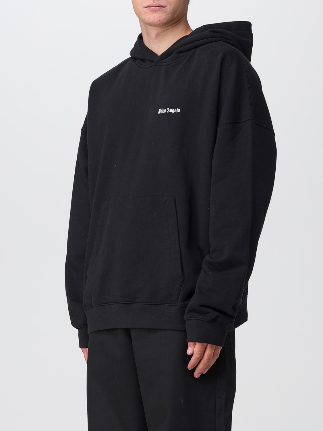 PALM ANGELS SWEATSHIRT: Sweater men Palm Angels, Black - Img 3