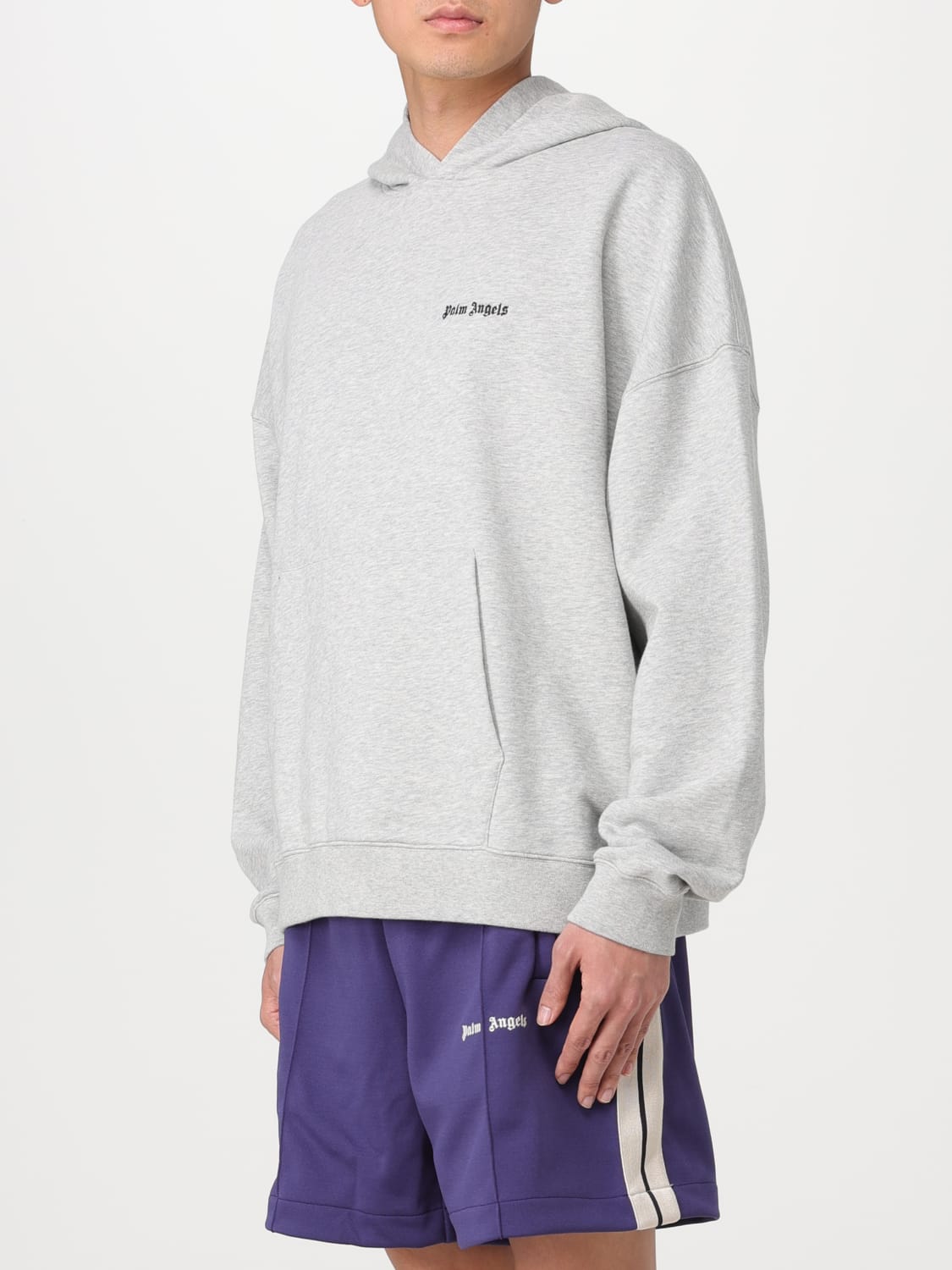 PALM ANGELS SWEATSHIRT: Sweater men Palm Angels, Grey - Img 4