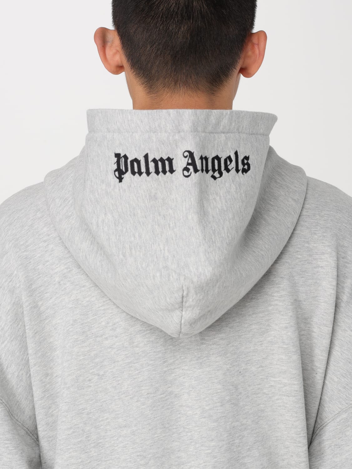 PALM ANGELS SWEATSHIRT: Sweater men Palm Angels, Grey - Img 5