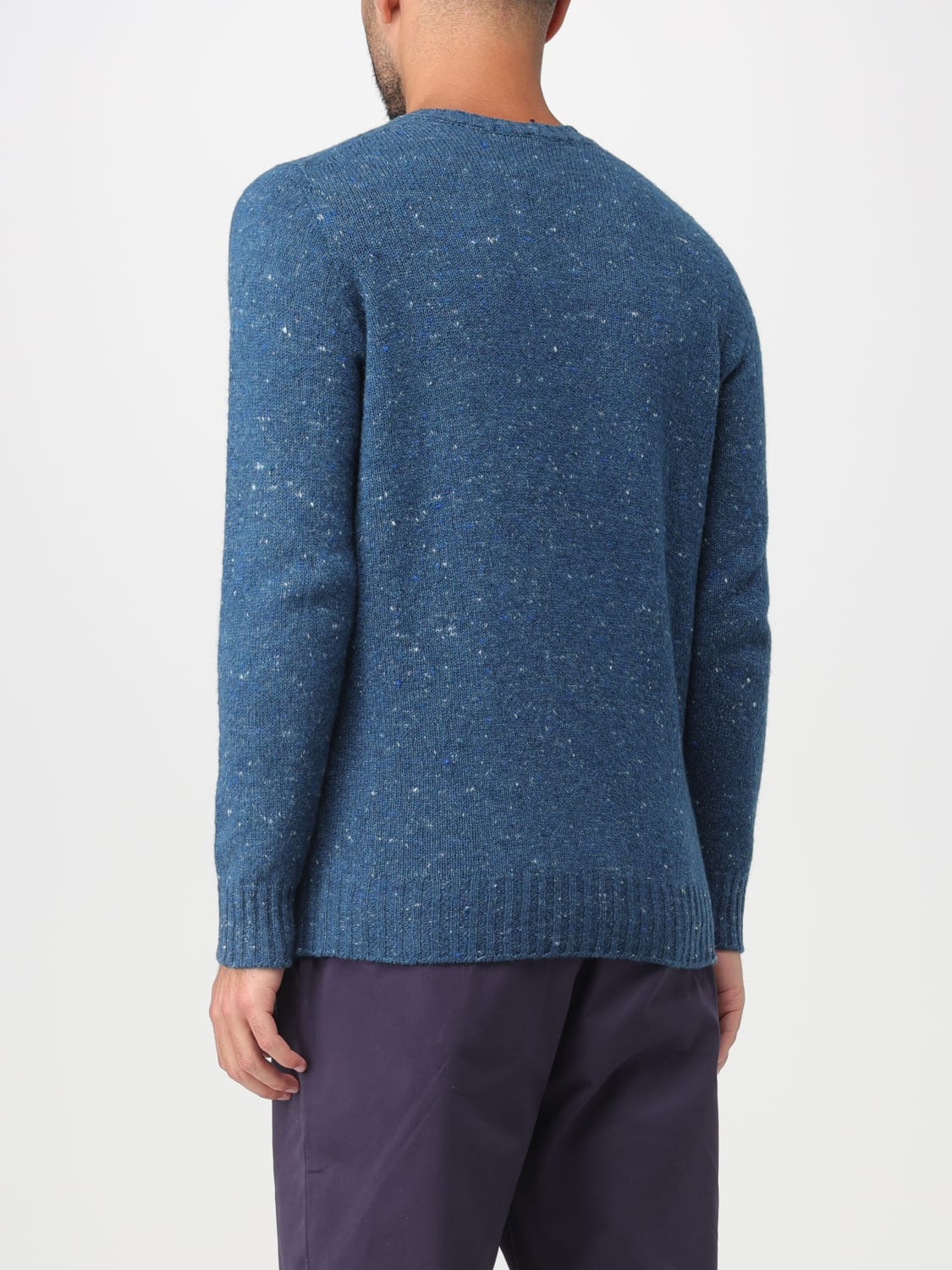 DRUMOHR SWEATER: Drumohr crew neck sweater, Blue - Img 2