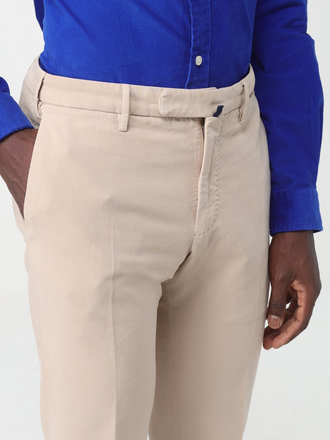 INCOTEX PANTS: Pants men Incotex, Beige - Img 3