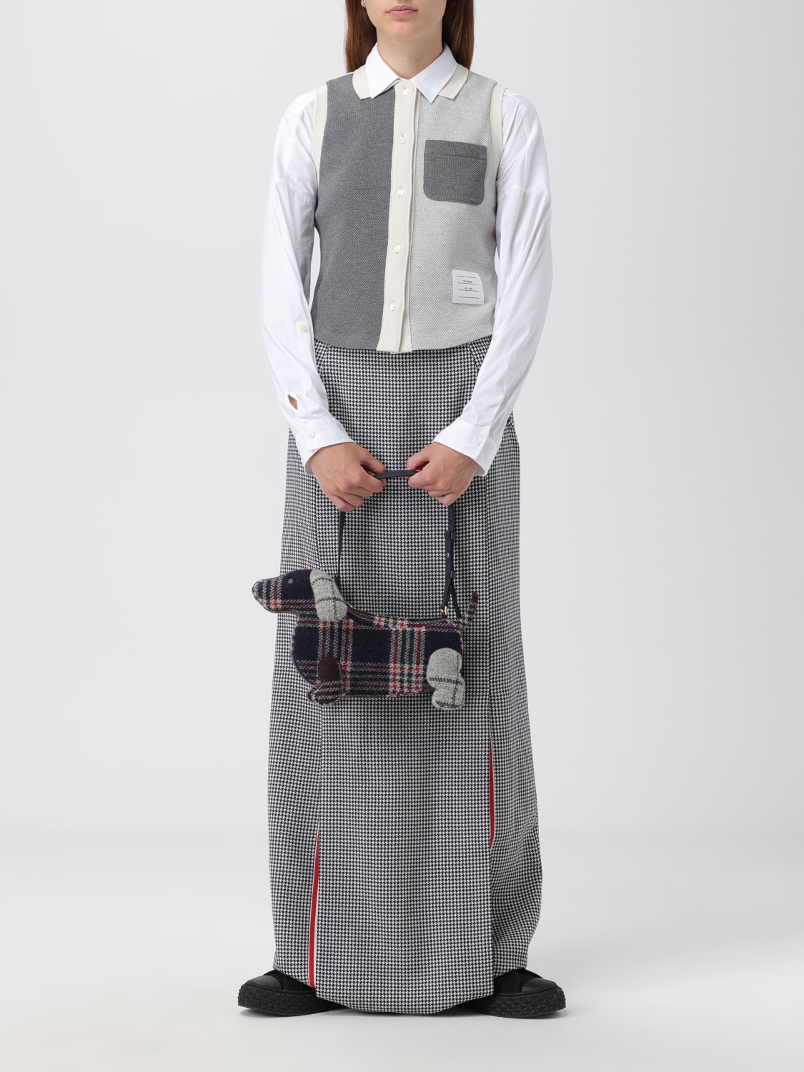 THOM BROWNE JUPE: Jupe femme Thom Browne, Noir - Img 2