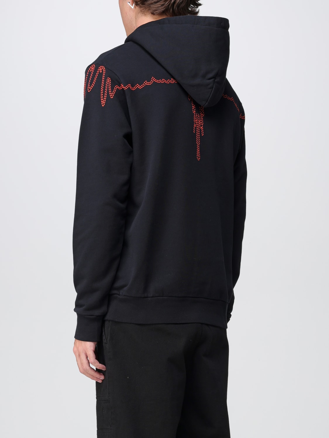 MARCELO BURLON SWEATSHIRT: Sweatshirt men Marcelo Burlon County Of Milan, Black - Img 2