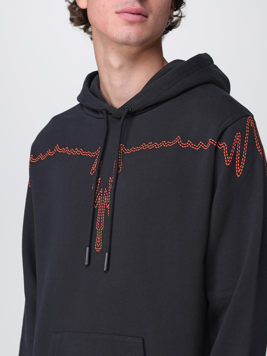 MARCELO BURLON SWEATSHIRT: Sweatshirt men Marcelo Burlon County Of Milan, Black - Img 3