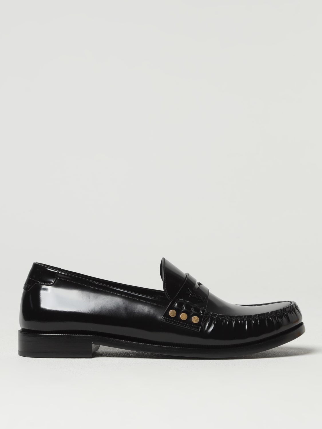 SAINT LAURENT MOCASSINS: Mocassins homme Saint Laurent, Noir - Img 1