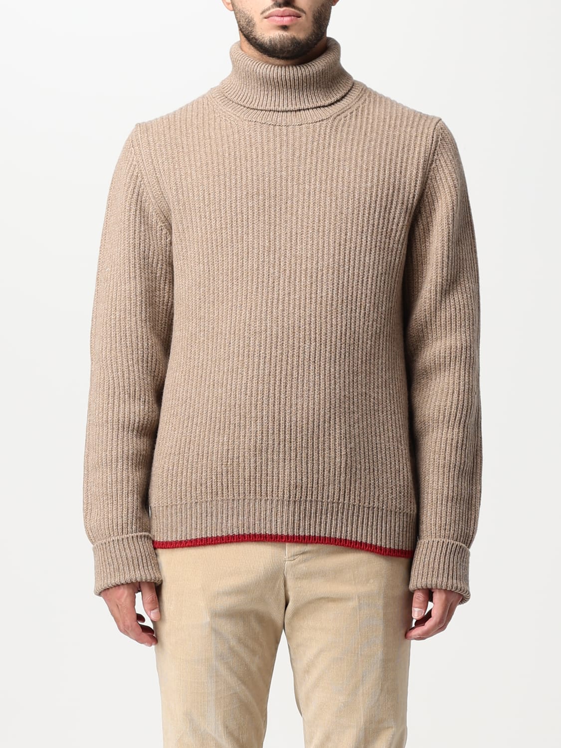 FAY SWEATER: Sweater men Fay, Biscuit - Img 1